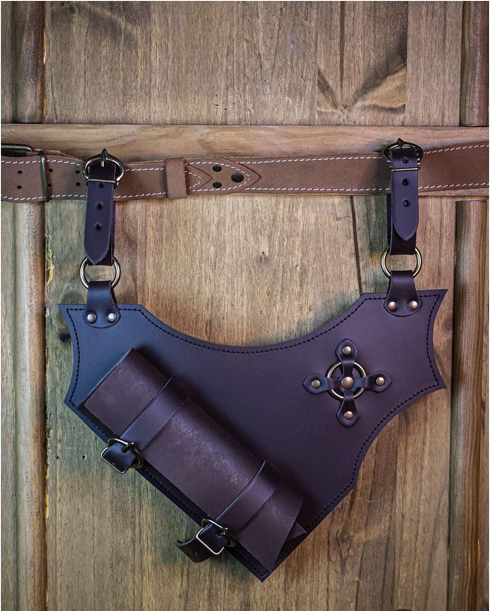 Medieval Renascentist Steampunk Costum Cosplay Teacă Suport pentru sabie Războinic Viching Cavaler celtic Bărbați Pentru femei Celtic Pirat Fantezie Halloween Mascaradă Performanță Scenă LARP Adulți 2025 - $20.99 –P4