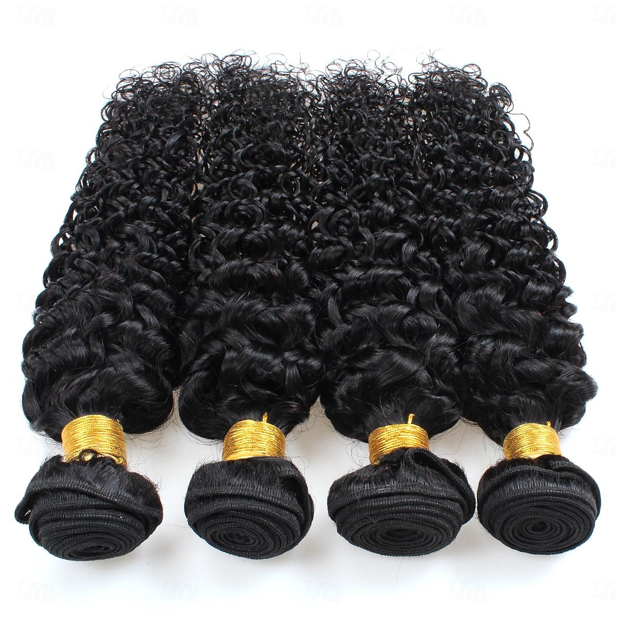 fasci ricci crespi capelli umani al 100% 9a fasci brasiliani di capelli grezzi capelli umani originali in promozione estensione dei capelli naturali umani del 2025 a $111.99 –P6