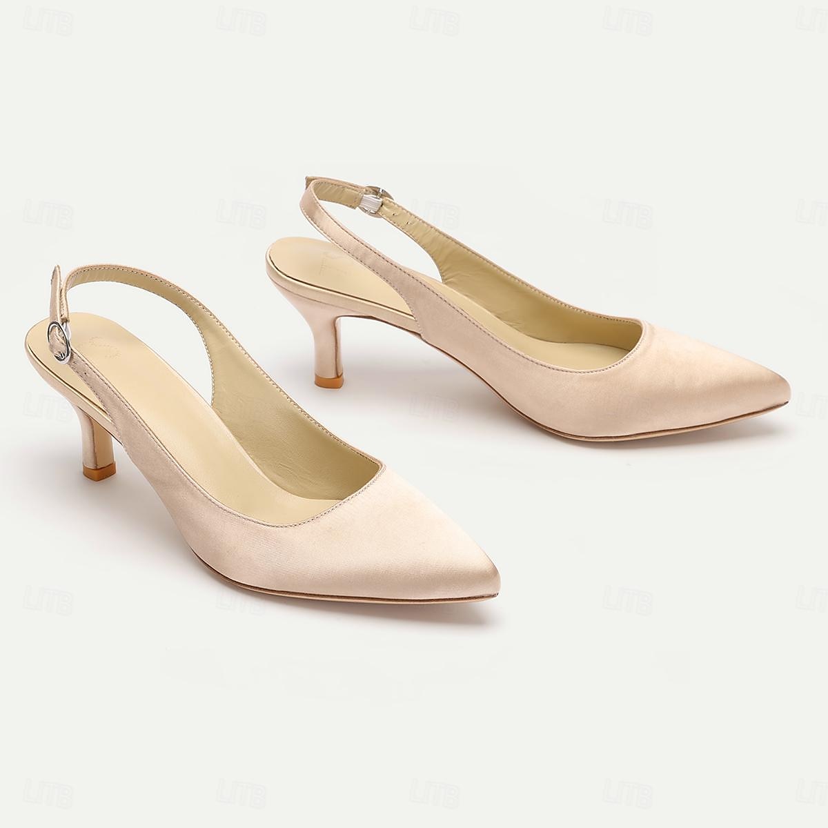Escarpins violets à bride arrière et bout pointu pour femme - chaussures élégantes pour soirées et événements de 2025 ? $69.99 –P9
