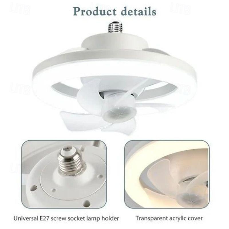 48 W נורות גלוב לד 3500 lm E27 להב מאוורר 72 LED חרוזים 2025 - $47.99 –P11