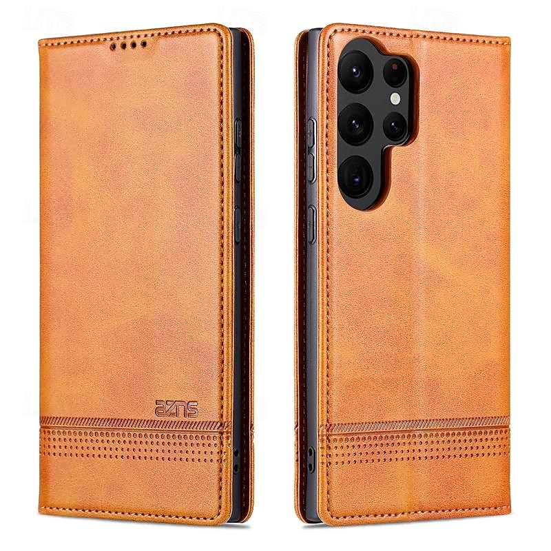 телефон Кейс для Назначение SSamsung Galaxy S24 S23 S22 S21 S20 Ultra Plus FE А55 А35 А25 А15 5Г A54 A34 A14 S25 Ультра Кошелек для карт Магнитный Полная защита тела Откидная подножка Ретро 2025 - $16.99 –P4