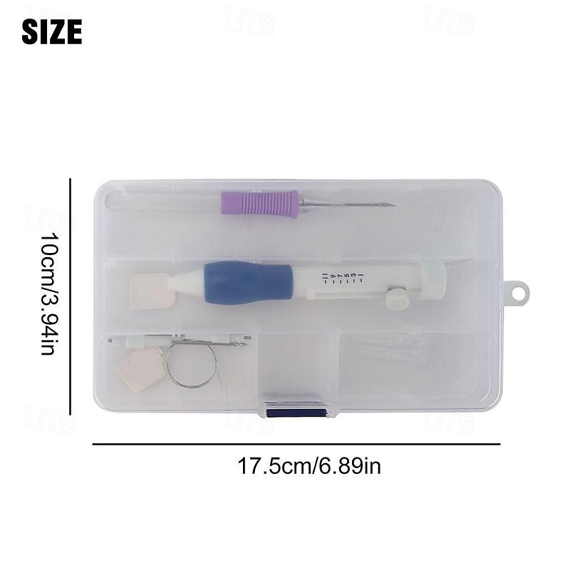 DIY Punch Needle Magic Embroidery Pen Set Stitching Thread Tool Sewing Craft Kit 2025 - $27.99 –P4