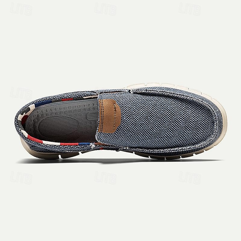 pánské ležérní slip-on tkané mokasíny – lehké prodyšné boty pro každodenní pohodlí 2025 - $42.99 –P3