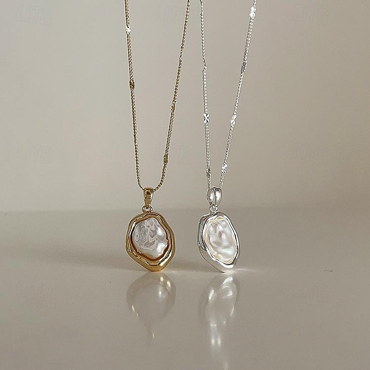 Collier For Femme Soirée Cadeau Fête d'anniversaire Alliage Fantaisie Amis de 2025 ? $12.99 –P1