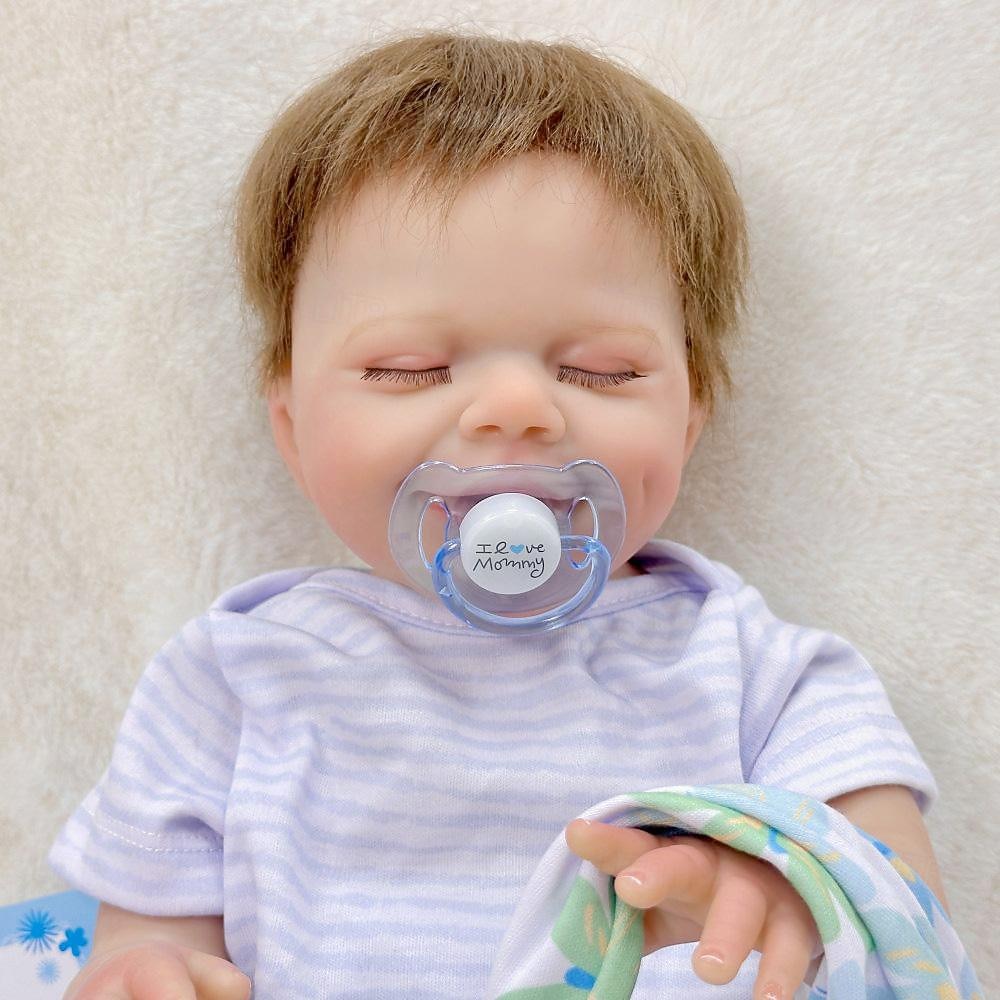 18 tum Reborn-dockor Baby- och småbarnsleksak Återfödd toddlerdocka Docka Återfödd bebisdocka Spädbarn Babypojkar Babyflickor Återfödd bebisdocka april Nyfödd levande Gåva Handgjord Ogiftig Vinyl W-03 2025 - $157.99 –P8