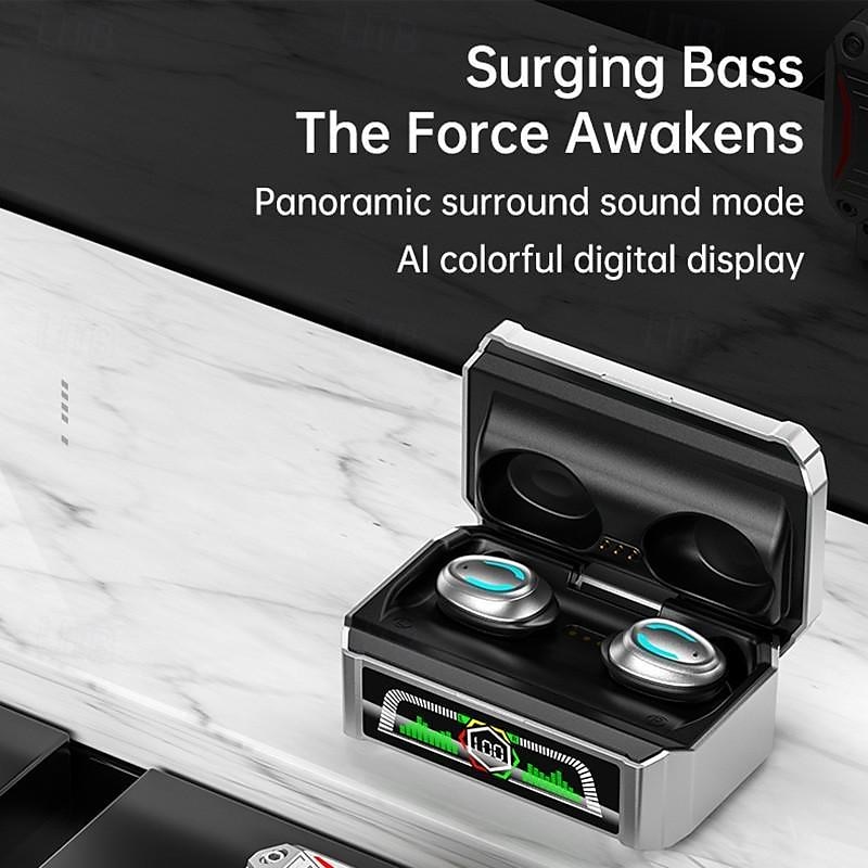 9D Stereo Bluetooth Headset with Atmosphere Light TWS Wireless Bluetooth5.3 Earbuds Waterproof Sport Headphones Touch Control Noise Cancelling in Ear Earphones with Charging Case 2025 - $19.99 –P8