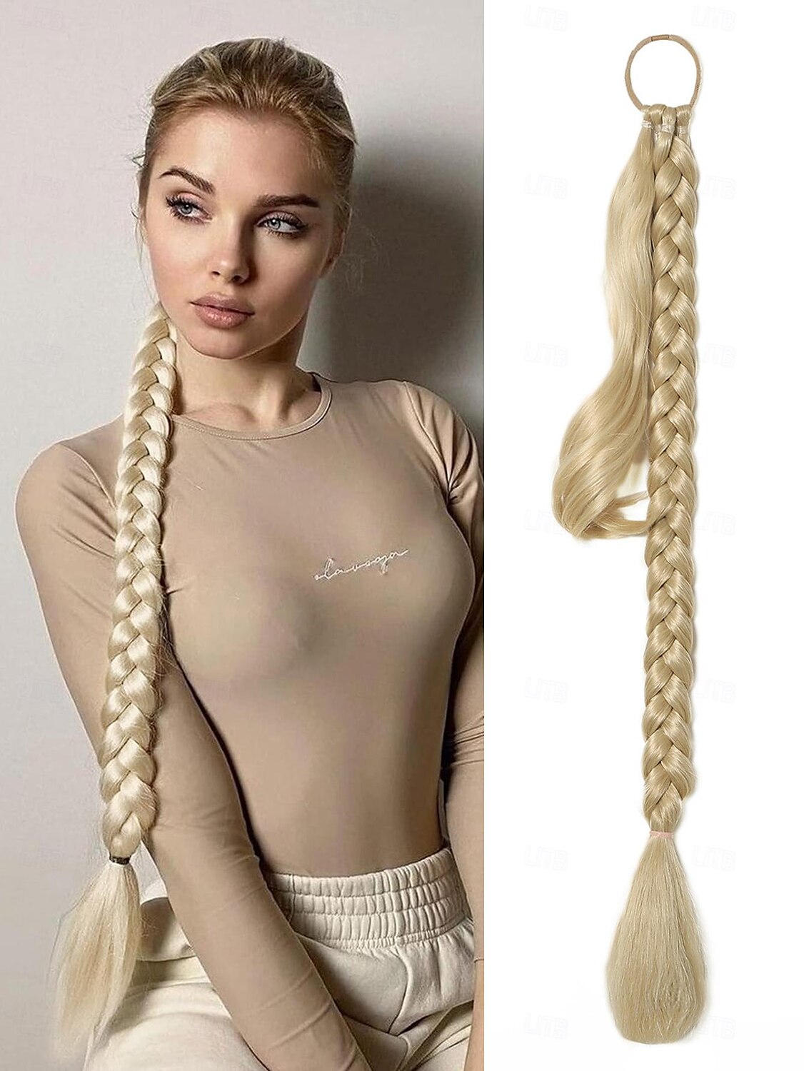 Extension Jumbo Box Braids Synthetic Hair Braiding Hair 2pcs / pack 2025 - $10.99 –P1