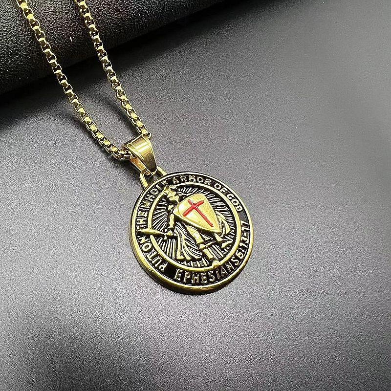 Halskette Retro Vintage Mittelalterlich Metalllegierung Für Ritter Ritter Wikinger Cosplay Unisex Modeschmuck Modeschmuck 2025 - $17.99 –P9
