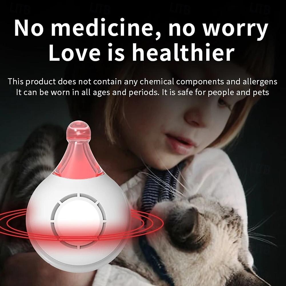 USB Rechargeable Ultrasonic Pest Collar – Flea, Tick, and Lice Repeller for Cats and Dogs with Mountaineering Buckle 2025 - $16.99 –P6