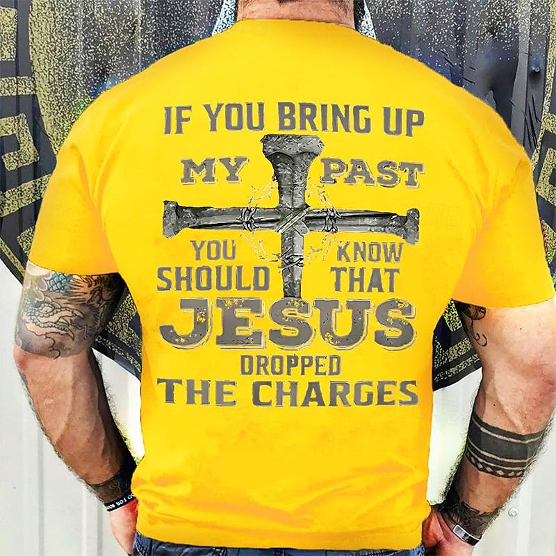 Homme Graphique Lettre Jésus T-shirt Style décontracté 100% Coton Manche Courte Graphique Chemise Vin Noir Blanche T-shirt confortable Vacances Tenue quotidienne Vêtements de créateurs de mode de 2025 ? $15.99 –P7