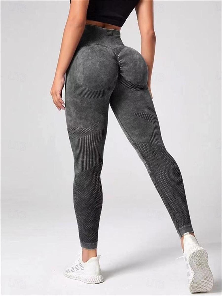 Women's Yoga Pants Yoga Leggings High Waist Pilates Gym Workout Workout Tights Graphic Black Army Green Khaki Sports Activewear Stretchy Slim 2026 - $23.99 –P2