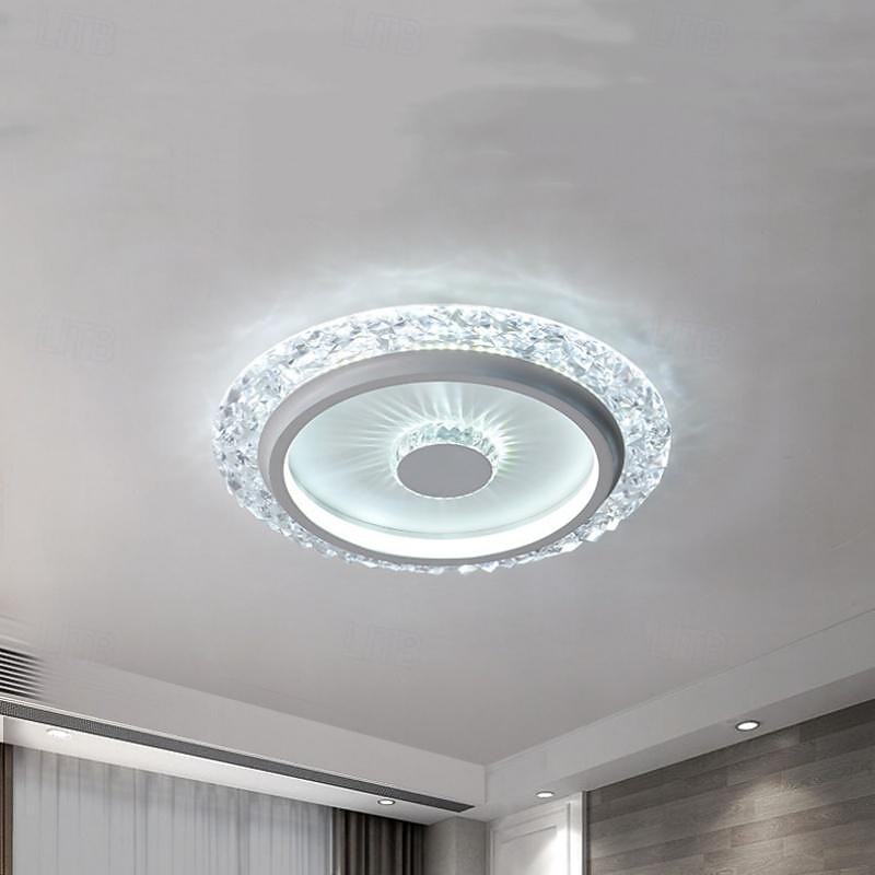 led mennyezeti lámpák szabályozható 40/50cm 1 könnyű fém falba süllyesztett mennyezeti lámpa beltéri mennyezetbe energiatakarékos világítás modern skandináv stílusú nappali hálószoba 110-240V csak 2025 - $230.39 –P7