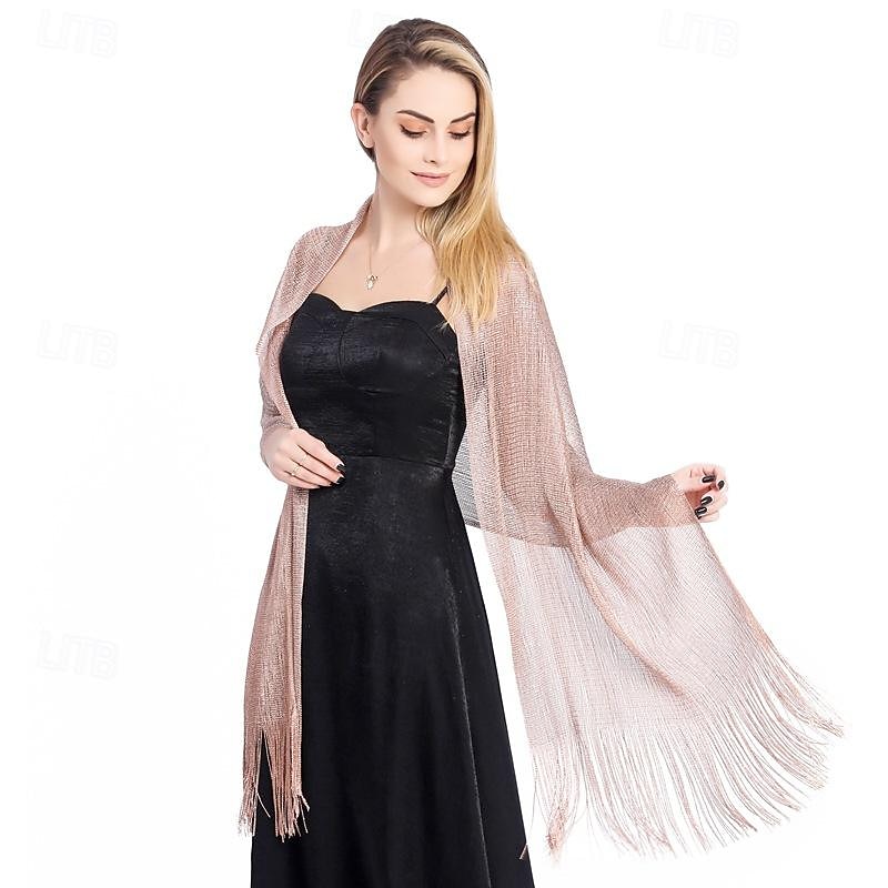 Błyskotki Ryczące 20s Błyszczące Szale flapper Wielki Gatsby Czarleston Strój na bal maskowy Damskie Walentynki Bal maskowy Impreza Ślub Stroje na imprezy wieczorowe Doroślu Szal Wiosna i lato Jesień 2026 - $14.49 –P8