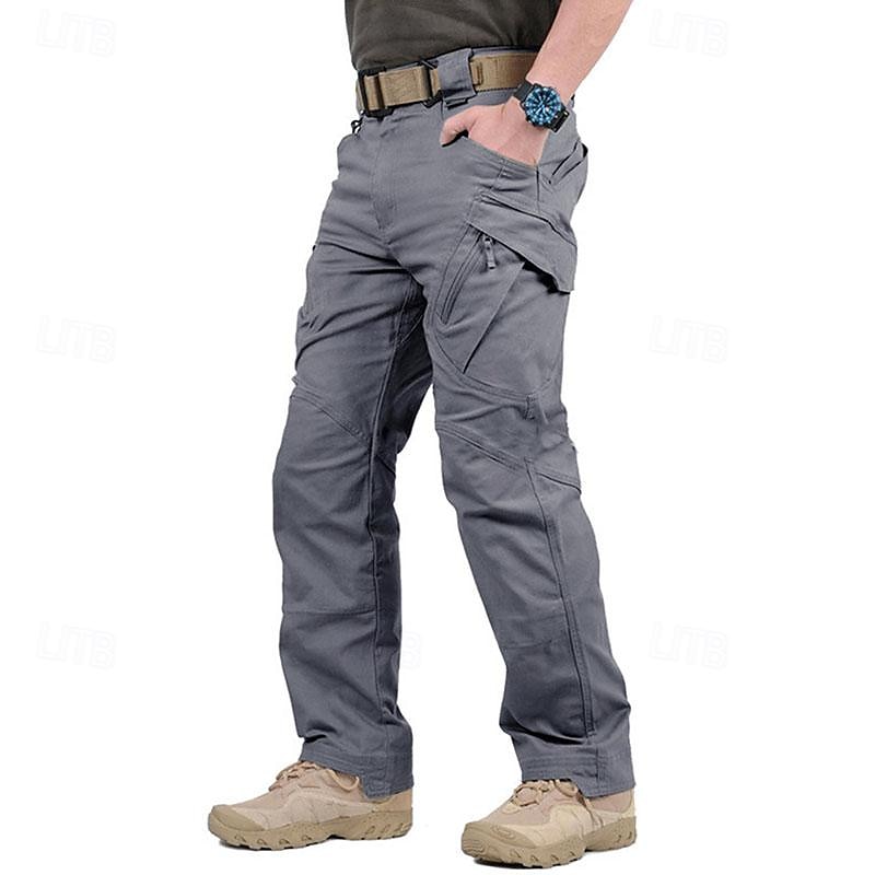 Pánské Kargo kalhoty Taktické kalhoty Taktická Dağcı Pantolonu Kapsa na zip Multi kapsa Bez vzoru Rychleschnoucí Lehká váha Plná délka Venkovní Outdoor a turistika Kalhoty Taktická Maskovací čern 2025 - €18.99 –P8