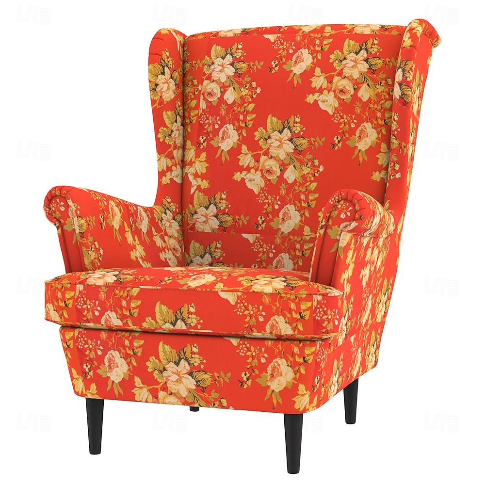 Wingback Chair Cover 100% Cotton with Armrest Cover Floral Quilted Slipcovers Single Seat STANDcover LITB PRIME cover 2026 - $163.99 –P9