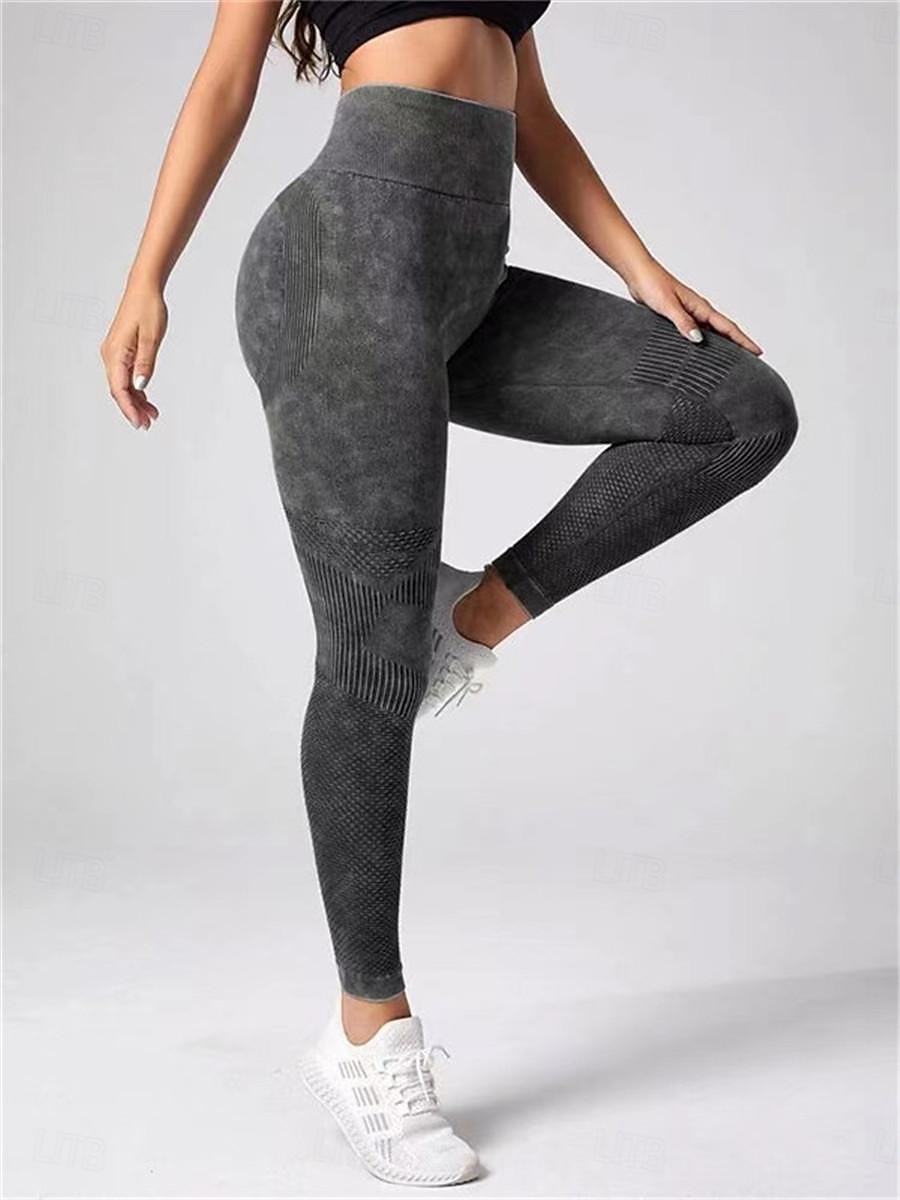Women's Yoga Pants Yoga Leggings High Waist Pilates Gym Workout Workout Tights Graphic Black Army Green Khaki Sports Activewear Stretchy Slim 2026 - $23.99 –P3