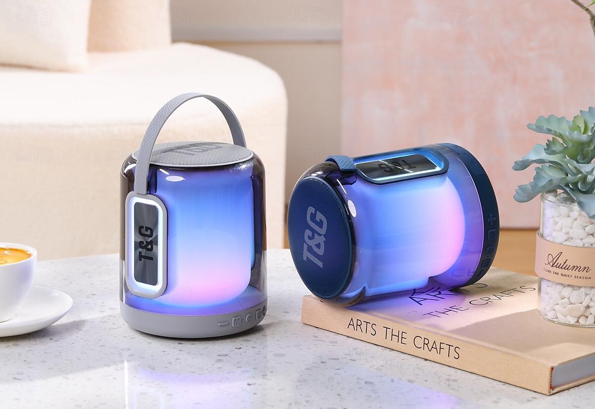 T&G TG376 Ηχείο Bluetooth Bluetooth Φωτιστικό LED Μίνι Στερεοφωνικός ήχος Ομιλητής Για PC Φορητός Υπολογιστής Κινητό Τηλέφωνο 2025 - $57.99 –P1