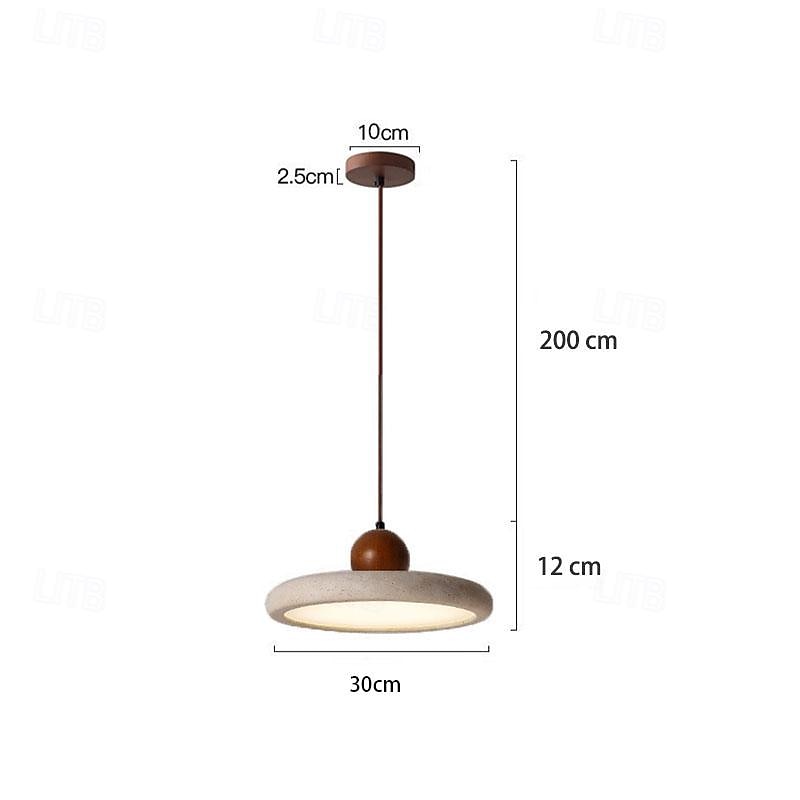 1-Light 30 cm Single Design Pendant Light Stone Painted Finishes Modern Nordic Style 110-240V 2025 - $249.99 –P9