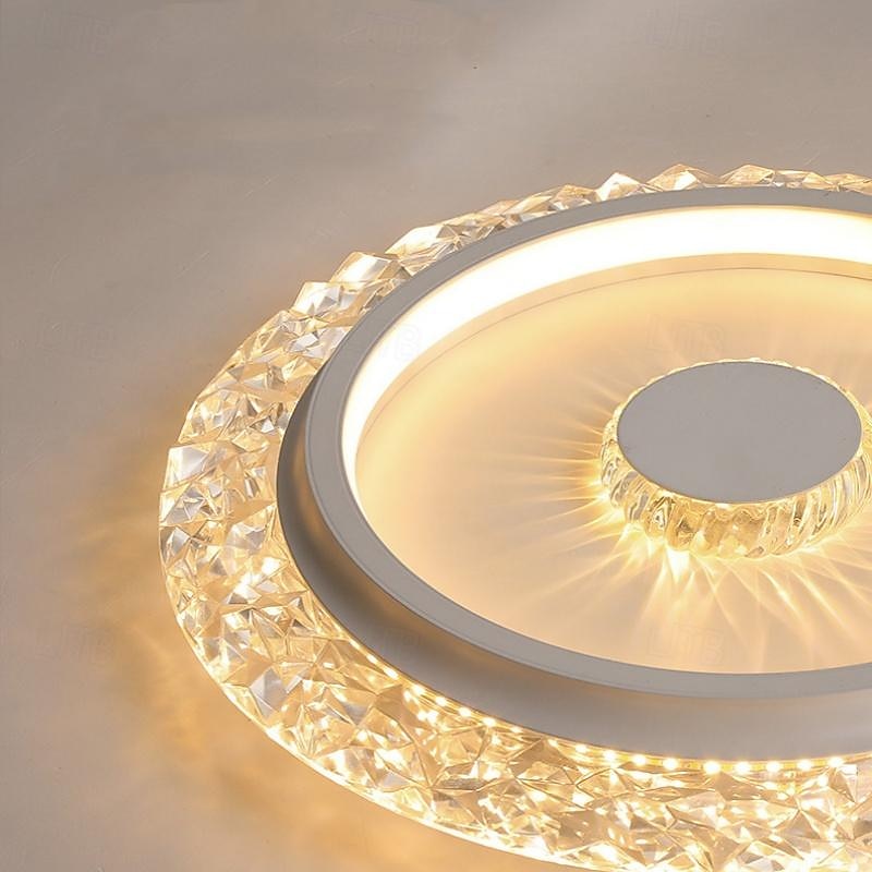 led mennyezeti lámpák szabályozható 40/50cm 1 könnyű fém falba süllyesztett mennyezeti lámpa beltéri mennyezetbe energiatakarékos világítás modern skandináv stílusú nappali hálószoba 110-240V csak 2025 - $230.39 –P5