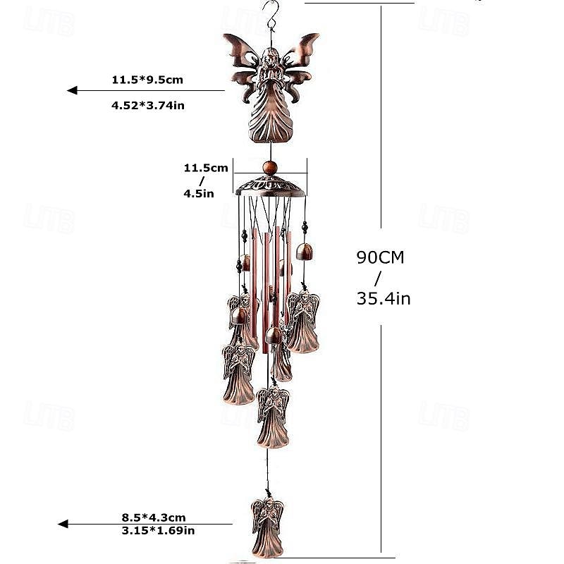 Pure Hand-Made Copper Wind Chimes,Animals Wind Chimes for Outside Clearance Copper Windchimes Outdoors Patio Decor House Warming Gifts Outdoor Wind Chimes Garden Decor for Outside Porch Yard Decoratio 2025 - $27.99 –P4