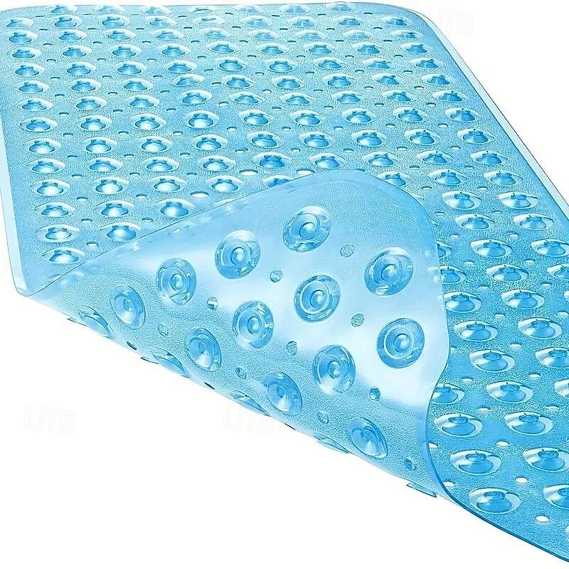 سجادة حمام مضادة للانزلاق لحوض الاستحمام، سجادة استحمام مقاس 40 × 16 بوصة مع أكواب شفط، كبيرة جدًا ويمكن غسلها في الغسالة، سجادات حمام للحمام 2026 - $21.99 –P17