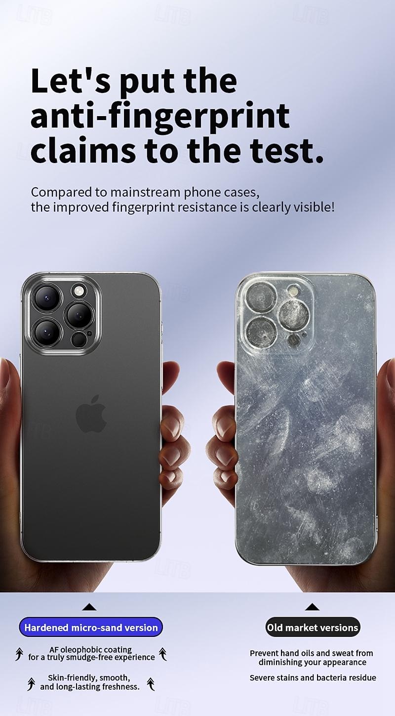 телефон Кейс для Назначение iPhone i16 15 14 Pro Max Plus 13 Pro Max Кейс на заднюю панель Прозрачный Защита от удара ПК 2025 - $7.99 –P3