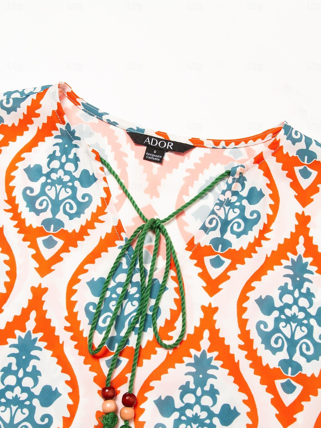 Per donna Vestito a ruota Abito Stampato Abito maxi Arcobaleno Maniche Corte Totem Nazionale Stampa Estate Scollo a V Vacanza Etnico. XS S M del 2025 a $152.99 –P10