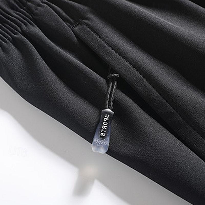 Ανδρικά Pantaloni Scurți de Alergat Σορτς γυμναστικής Φούτερ Κορδόνι Τσέπη Ελαστική ζώνη μέσης Κοντά Παντελονάκια Εσωτερικό ΕΞΩΤΕΡΙΚΟΥ ΧΩΡΟΥ Αθλήματα & Ύπαιθρος Καλοκαίρι Γρήγορο Στέγνωμα Ελαφρύ Moale 2026 - $16.49 –P7