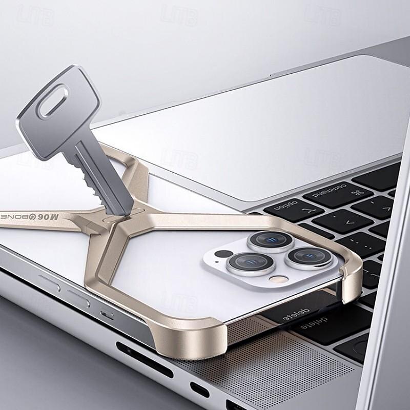 2025年 電話 ケース 用途 iPhone 15 Pro Max iPhone 14 Pro Max iPhone 13 Pro Max バンパーフレーム マットフロスト 耐衝撃 メタル  コレクション – $28.99 –P5