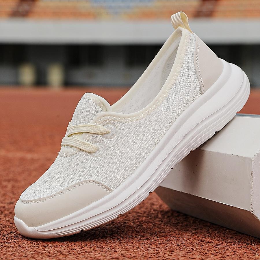 Leichte, atmungsaktive Wanderschuhe für Damen – Slip-On-Mesh-Sneaker zum Laufen und für die Freizeit 2025 - $26.99 –P3