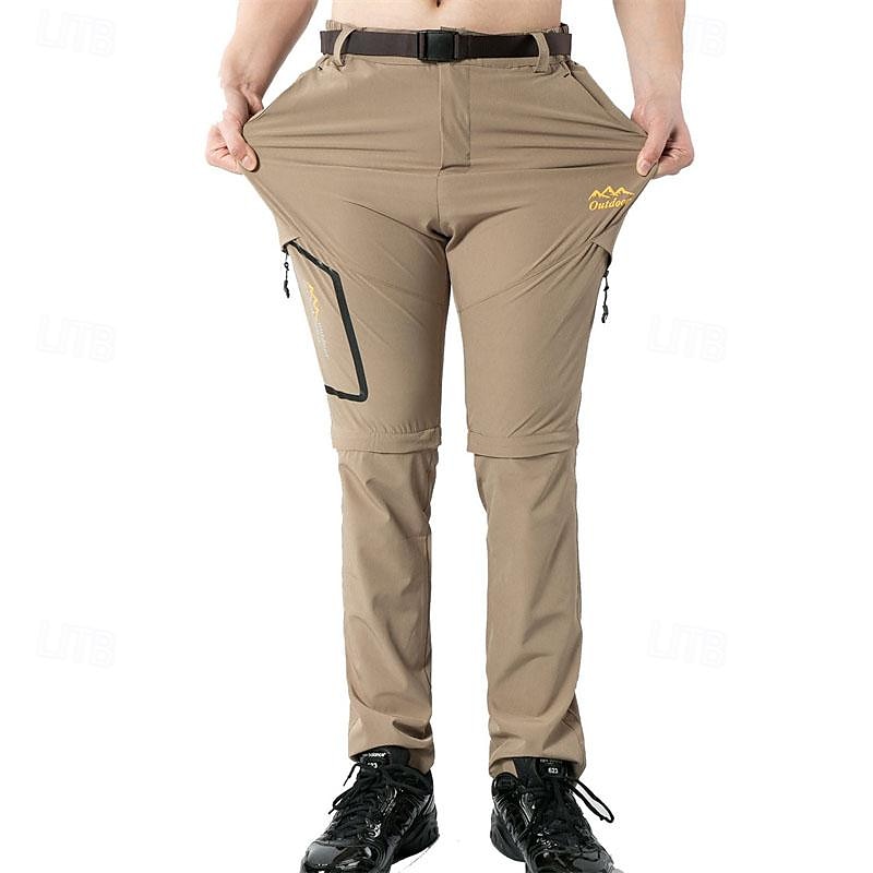 Voor heren Cargohosen Wandelbroek Tactische broek Militair Buiten Normale pasvorm waterdicht Ademend Sneldrogend Broeken / Regenbroek / Overbroek Afneembaar ontwerp Zwart Leger Groen Jagen Klimmen 2025 - $38.99 –P6