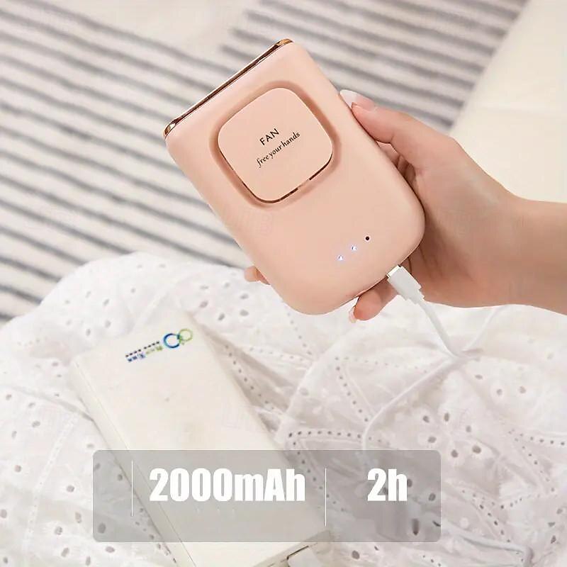 Mini Neck Fan – 3-Speed Hands-Free Portable Cooling Fan with 2000mAh Battery for Office Dorm and Outdoor Use 2025 - $19.99 –P3