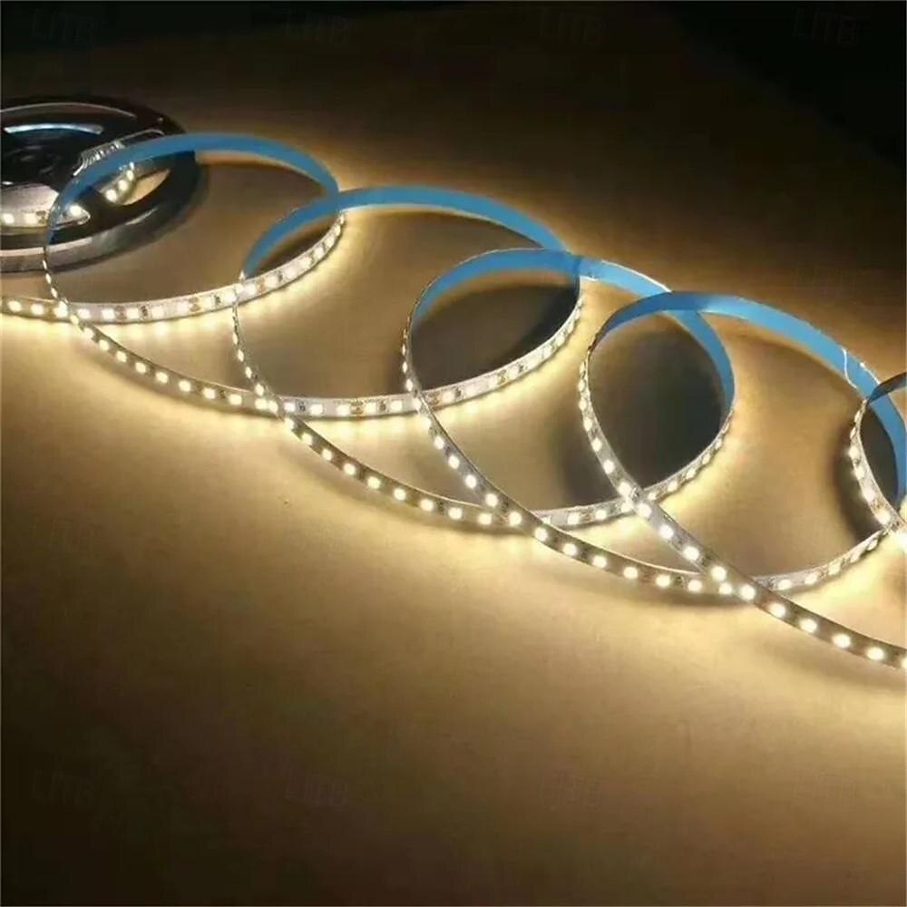 10מ' חוטי תאורה 1200 נוריות 2,835 SMD 8 מ"מ 1set לבן חם לבן לבן נטו רצועת אורות LED בתוך הבית מפלגה נדבק לבד 12 V 24 V 2025 - $27.99 –P3