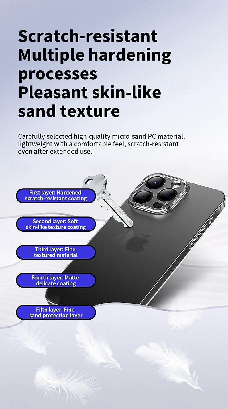 телефон Кейс для Назначение iPhone i16 15 14 Pro Max Plus 13 Pro Max Кейс на заднюю панель Прозрачный Защита от удара ПК 2025 - $7.99 –P4