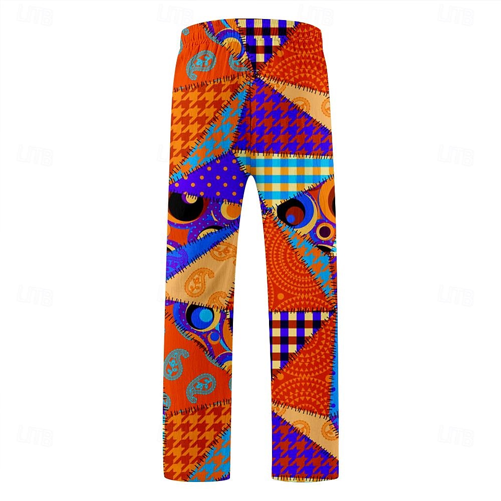Herrenhose Hose Grafik Outdoor Urlaub Hawaiianisch Rot unelastisch 2025 - $25.99 –P2