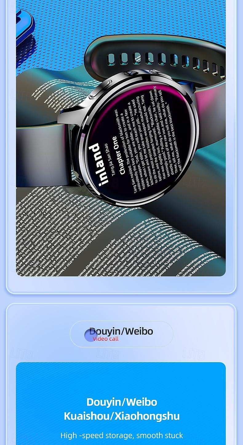 iMosi P68 Smart Watch 1.51 inch 4G LTE Cellular Smartwatch Phone 4G Pedometer Call Reminder Heart Rate Monitor Compatible with Smartphone Men GPS Hands-Free Calls Waterproof IP 67 46mm Watch Case 2025 - $142.19 –P13