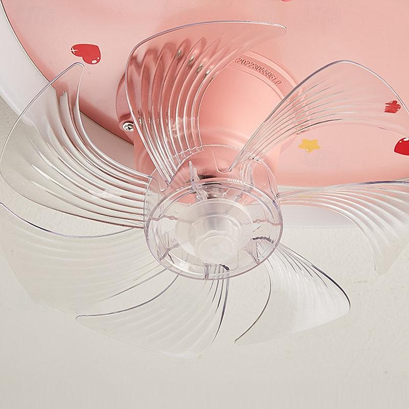 Ventilador de teto com luz led, 1 luz, 50 cm, regulável, astronauta, acrílico, quarto de bebê, brinquedo, moderno, 110-240v, apenas regulável com controle remoto de 2025 por $426.59 –P7