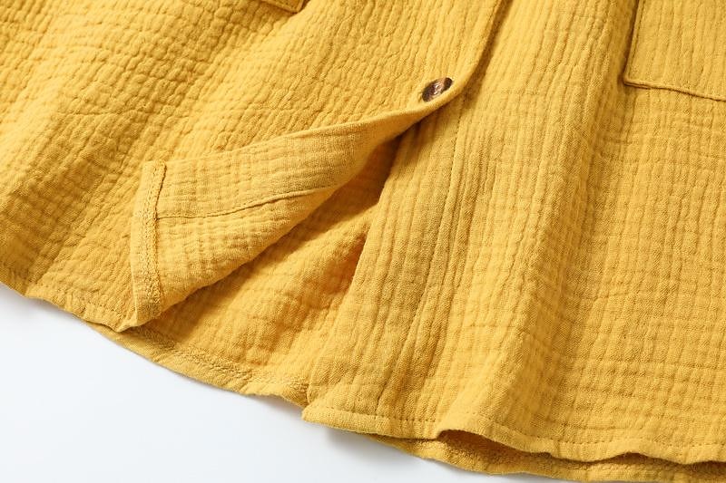 Women's Mini Dress Cotton Linen Dresses Shirt Dress Winter Dress Casual Vacation Regular Fit Plain Short Sleeve V Neck Black White Yellow Blue Summer 2025 - $26.99 –P8