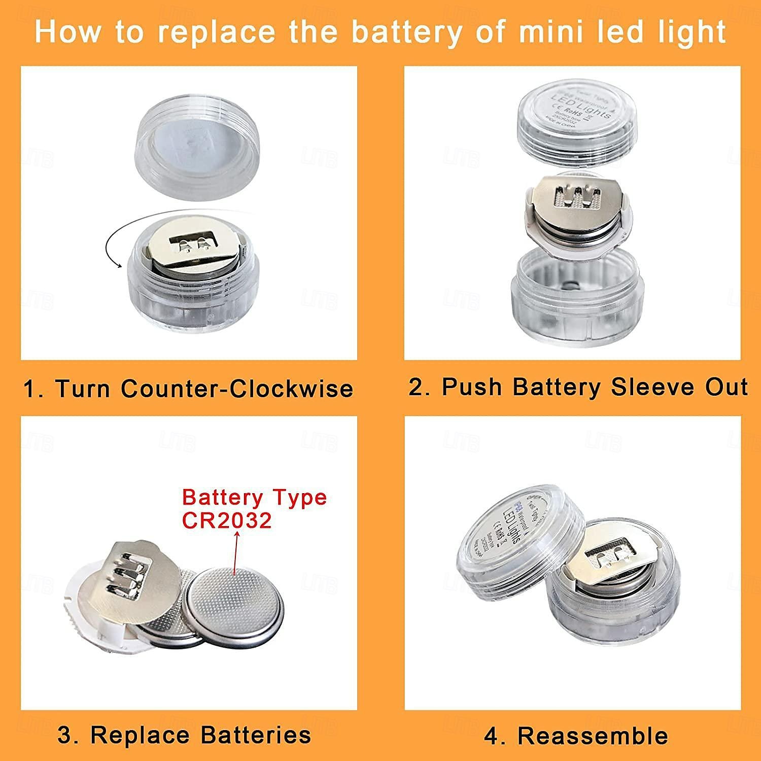 dompelbaar zwembad led-licht met afstandsbediening rgb aquarium duiklamp batterij aangedreven 3led onderwaterlicht bruiloft vijver zwembad badkuip aquarium party vaas decoratie 1pc 2025 - $8.49 –P6