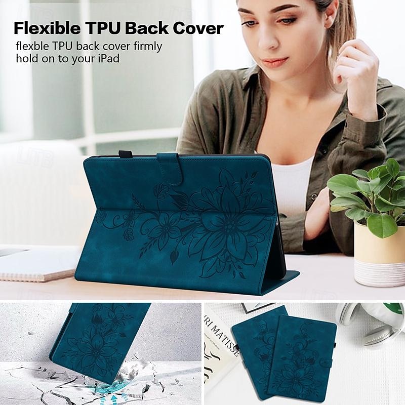 Tablet Case Cover For Samsung Galaxy Tab S8 Plus 12.4'' S8 11'' S7 FE 12.4'' S7 Plus 12.4" S7 11'' A8 10.5'' A 8.0" A9 Plus 11" with Stand Holder Flip Card Holder Graphic TPU PU Leather 2025 - $20.99 –P10
