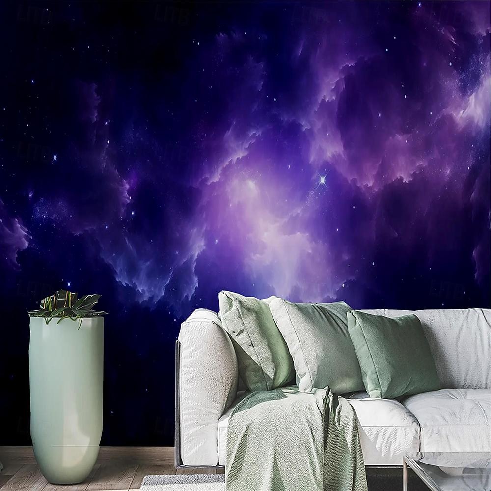 Cool Wallpapers Wall Mural Galaxy Universe Wallpaper Wall Sticker Covering Print Adhesive Required 3D Effect Canvas Home Décor 2025 - $15.49 –P6
