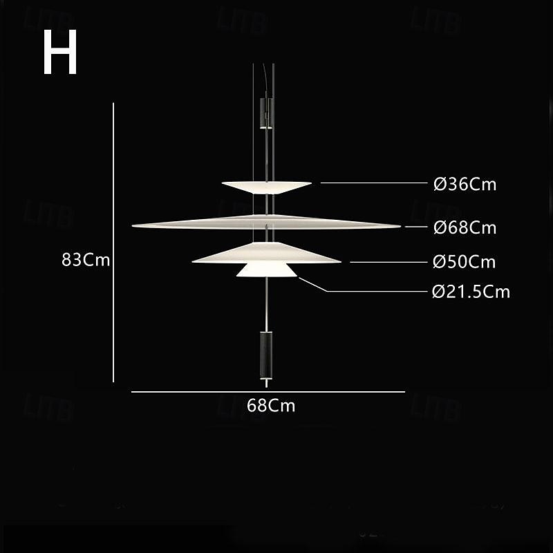 lampada a sospensione a led lampada a sospensione lampada in vetro acrilico metallo moderno lampadario a sospensione lampadari a soffitto camera da letto 85-265v del 2025 a €232.88 –P8