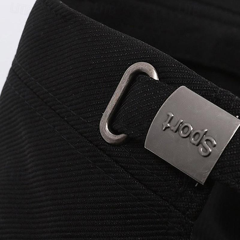 Pánské Unisex PLacatá čepice Kšiltovka Vojenská čepice Kadetský klobouk Černá Námořnická modř Polyester Vinobraní Módní Na běžné nošení ulice Denní Bez vzoru Nastavitelná Prodyšné 2025 - $8.99 –P10