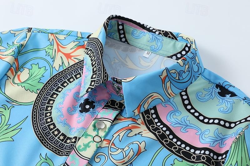 camicia da donna camicia boho camicetta vintage streetwear casual floreale a righe lettera bottoni tasca stampa manica lunga regular top colletto camicia nero bianco blu viola fucsia primavera autunno del 2025 a $35.99 –P3