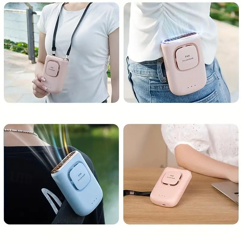 Mini Neck Fan – 3-Speed Hands-Free Portable Cooling Fan with 2000mAh Battery for Office Dorm and Outdoor Use 2025 - $19.99 –P5