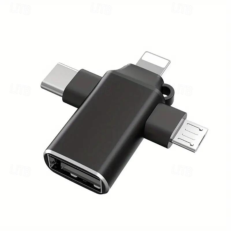 použitelné pro Apple huawei typec adaptér otg 3-v-1 tablet čtení u disková myš usb3.0 převodník 2025 - $14.99 –P7