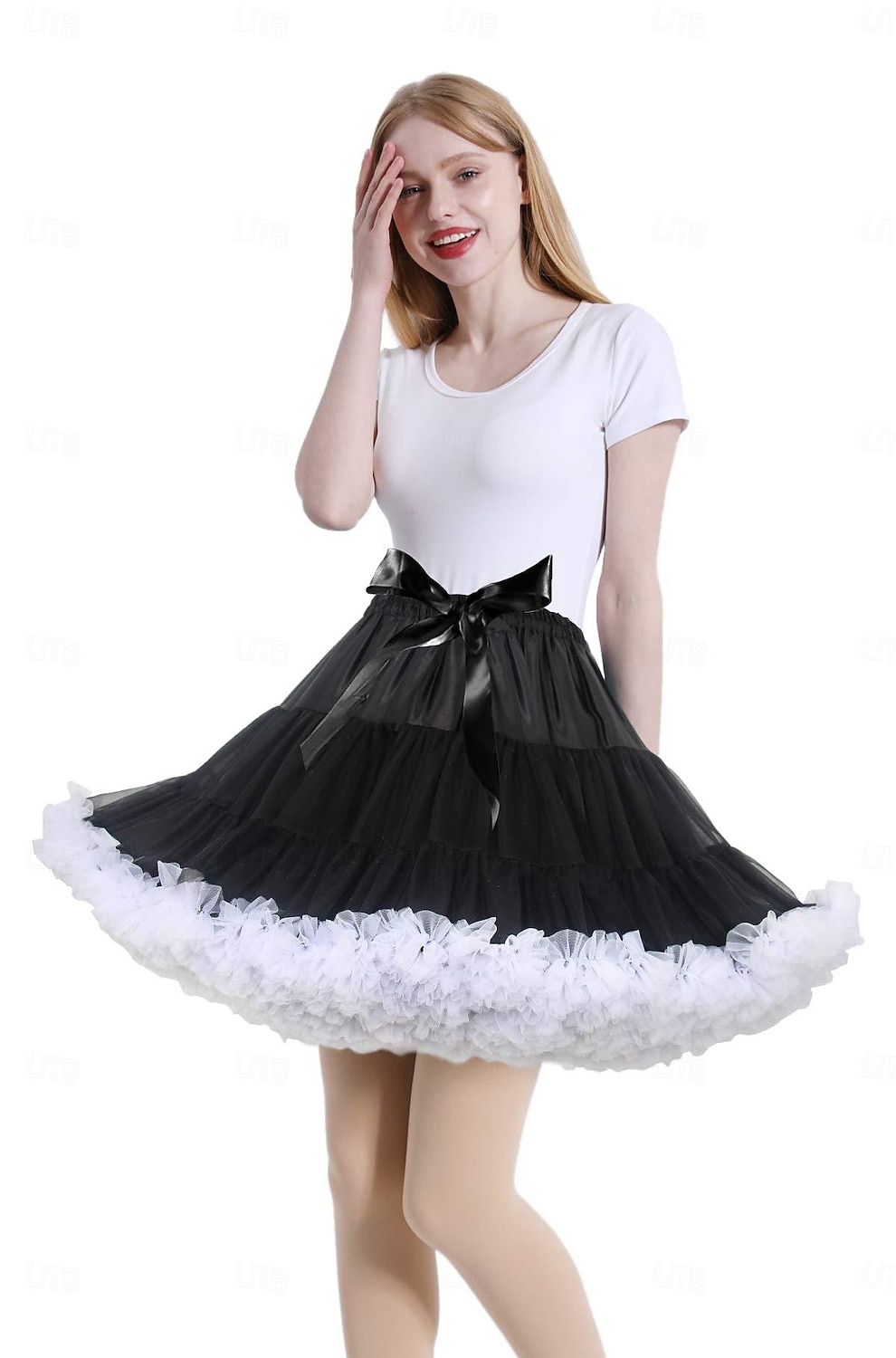 Anágua Tutu Sob saia Princesa Doce lolita Anos 50 Retro Vintage Adulto Mulheres Carnaval Baile de Máscaras Festa Espetáculo Festa de Chá Vestir-se de 2026 por $37.99 –P2