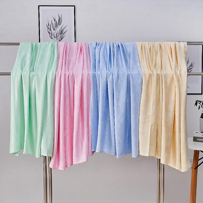 Cooling Comforter 100% Viscose Derived from Bamboo Cool Tech Breathable Cooling Blanket for Hot Sleepers Four Leaf Clover 2025 - $14.99 –P2