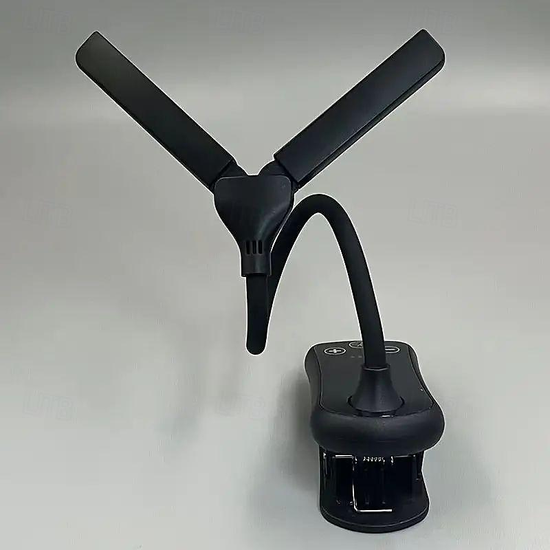 1ks dobíjecí světlo na čtení, nastavitelné LED světlo, malá připínací lampa na čtení na stole, perfektní dárek na noční čtení 2025 - $20.99 –P3