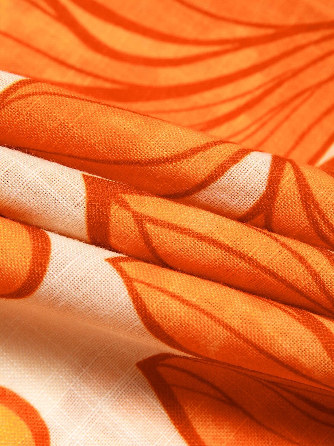 Damen Gerade In voller Länge Urlaub Casual Urlaub Casual Orange Herbst Frühling Sommer XS S M 2025 - $72.99 –P9